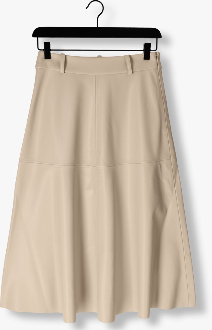 BRUUNS BAZAAR creme bruuns bazaar midirok vegani imma skirt