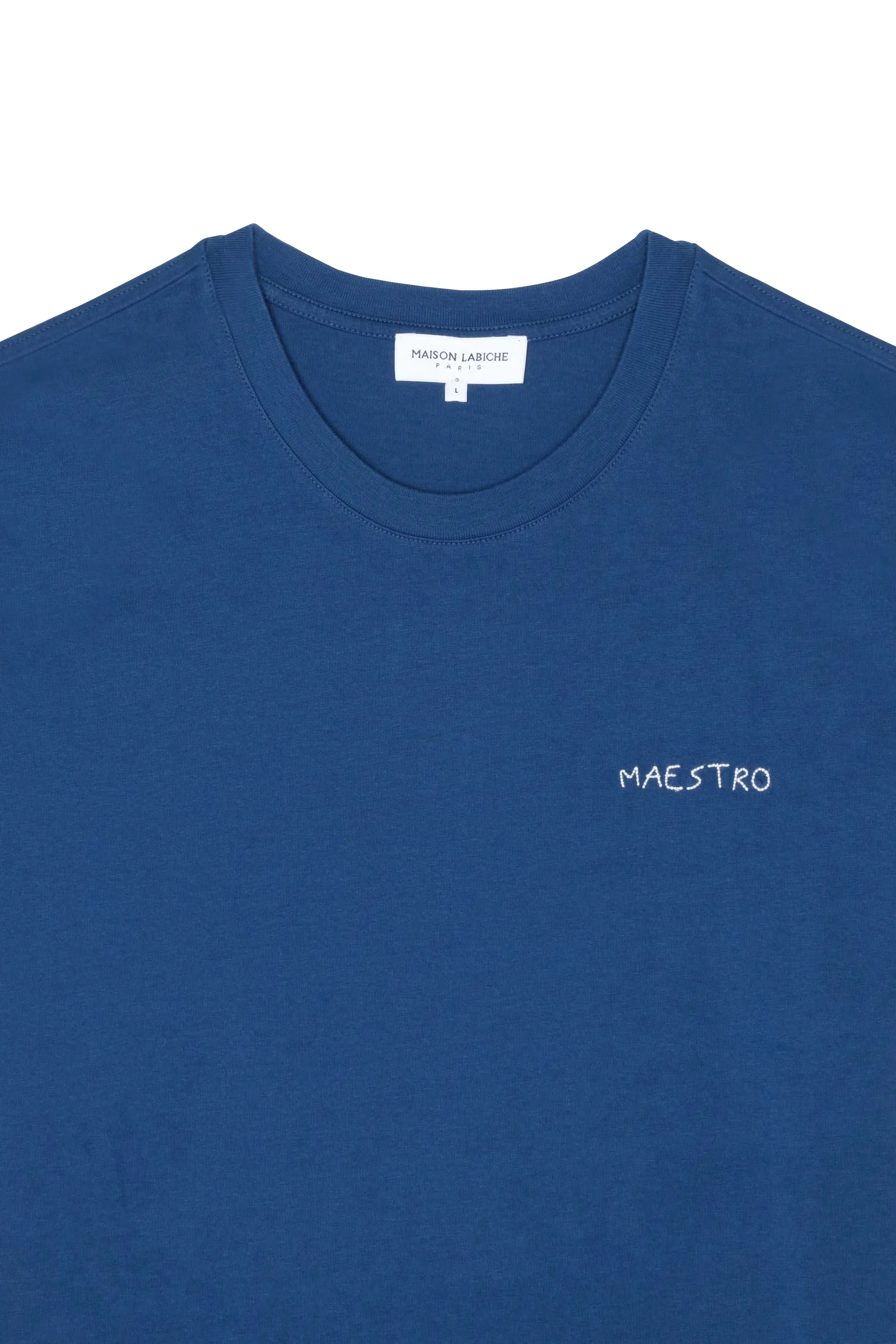 MAISON LABICHE T-shirt  POPINCOURT MAESTRO Bleu