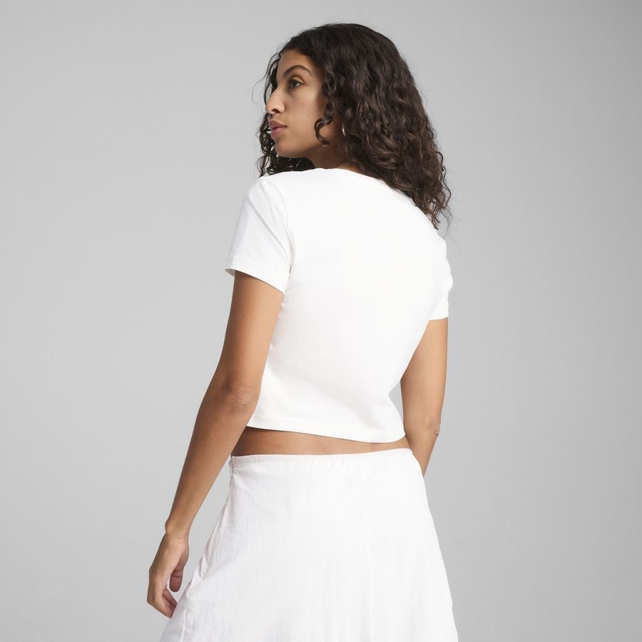Puma WARDROBE ESS Kurzes figurbetontes T-Shirt