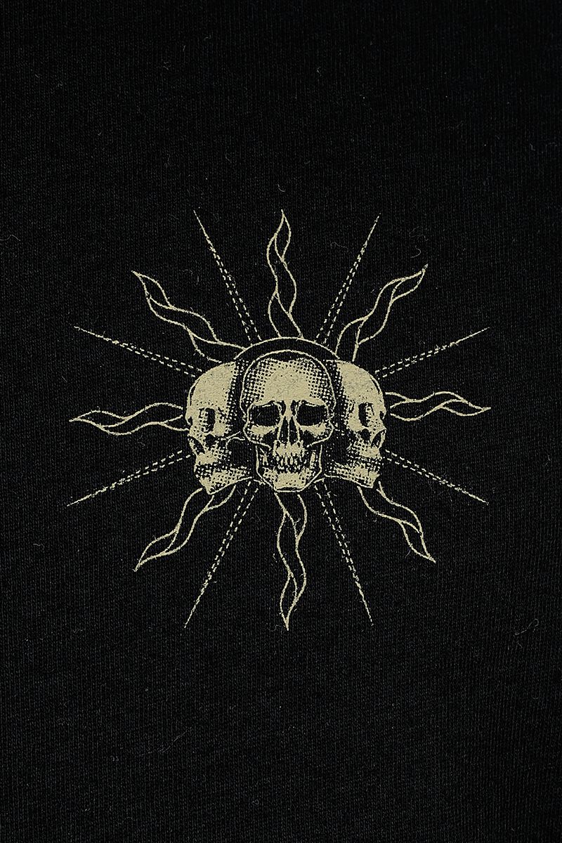 Haut Tie Dye avec Imprimé dans le Dos | Rock Rebel by EMP T-shirt manches longues