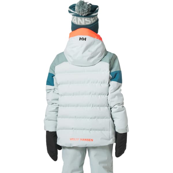 Veste de ski HELLY HANSEN JR DIAMOND JACKET GREEN