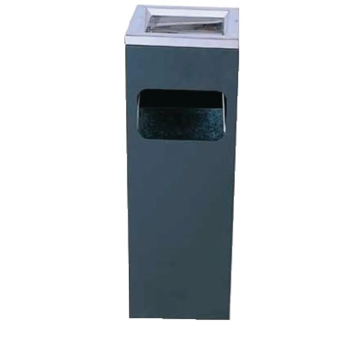 Bolero - Cendrier poubelle carré inox