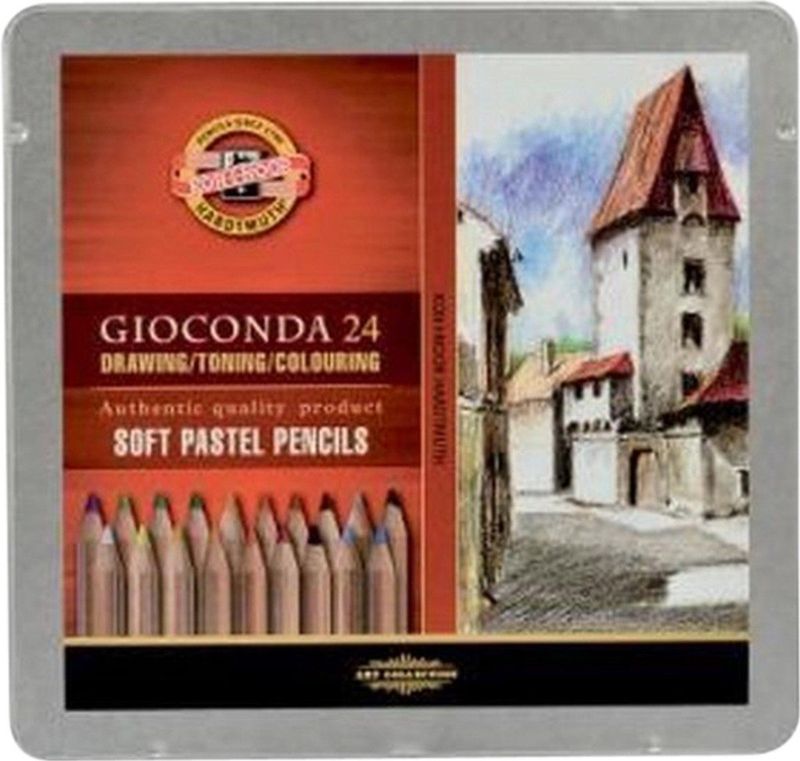 Pastelpotlood Koh-I-Noor gioconda 24 assorti