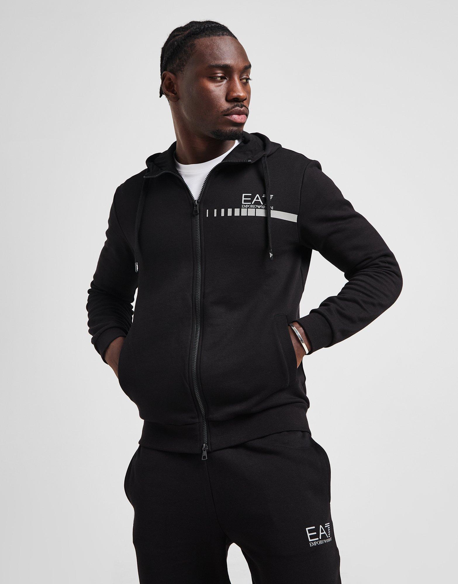 EA7 Emporio Armani Ensemble de survêtement Central Tape Zippé