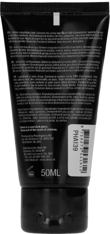CBD Numbing Lubricant - 2 fl oz / 50 ml