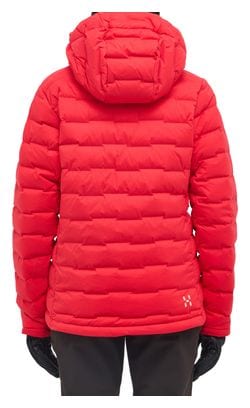 Doudoune Femme Haglöfs Spitz Down Hood Rouge