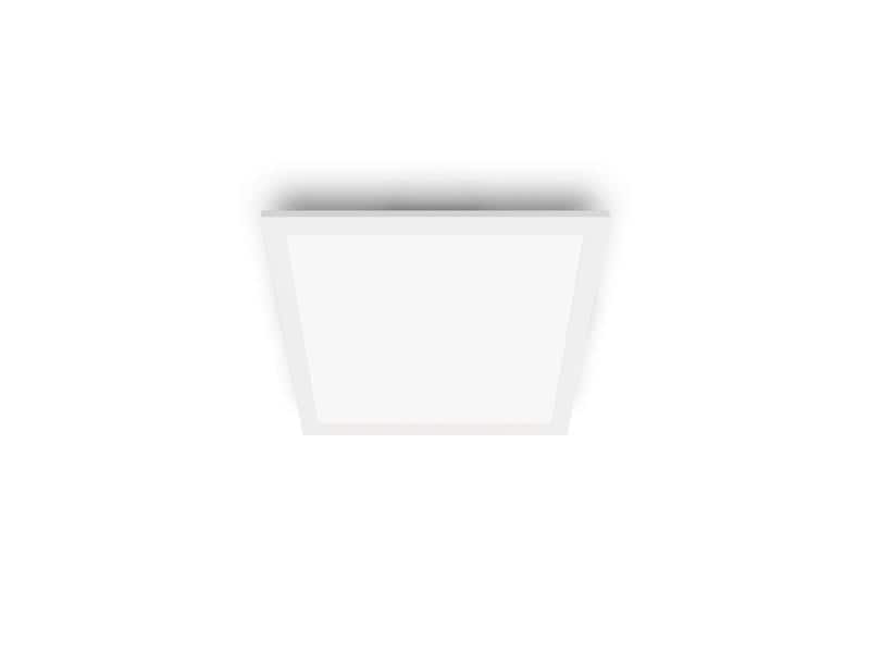 Philips Deckenleuchte Touch SceneSwitch 12 W, 4000 K, Weiss Quadratische LED-Leuchte mit Lichtanpassung