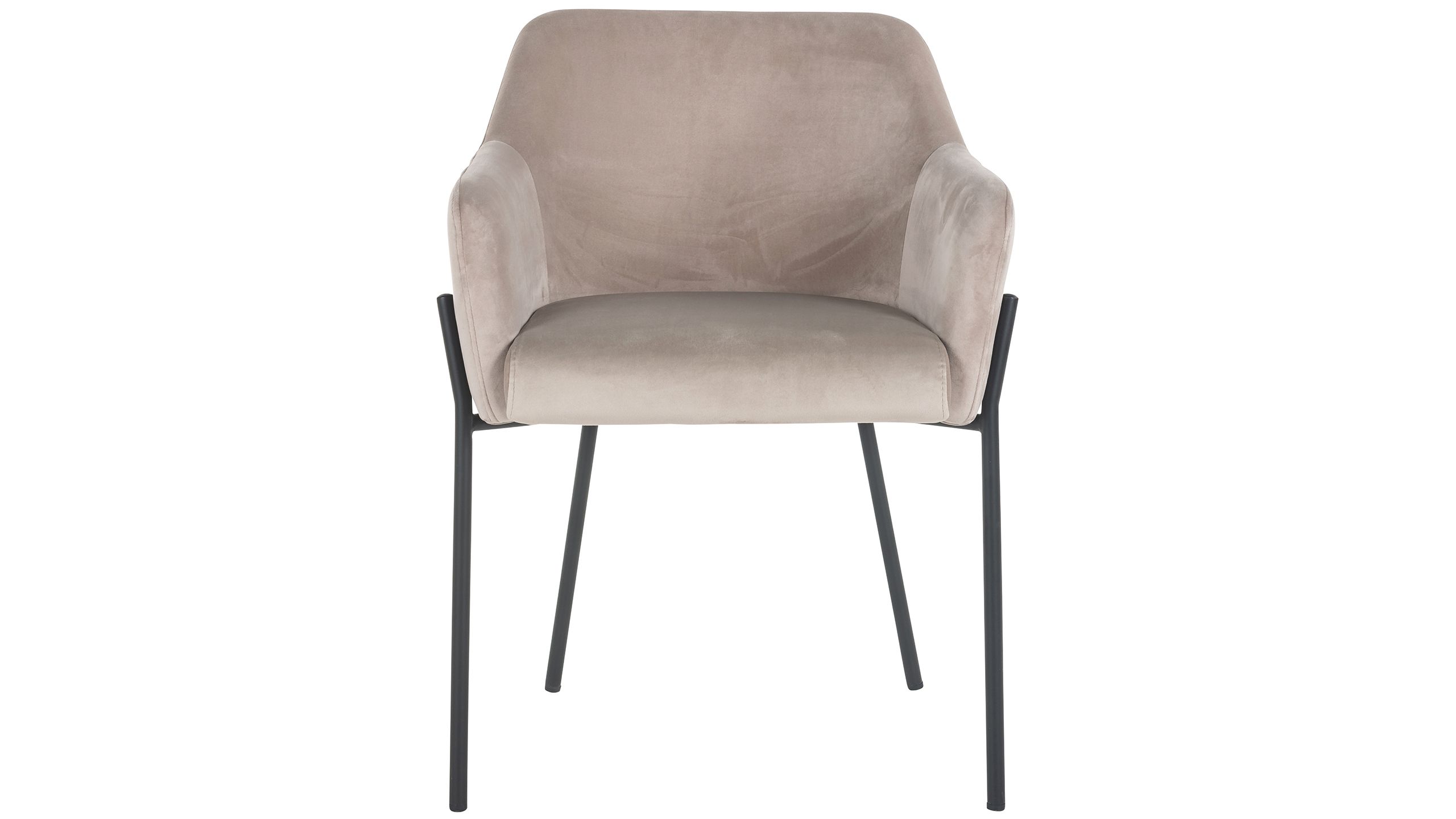 Eetkamerstoel 211191 Khaki Velvet Fay B57 x D61 x H79 cm