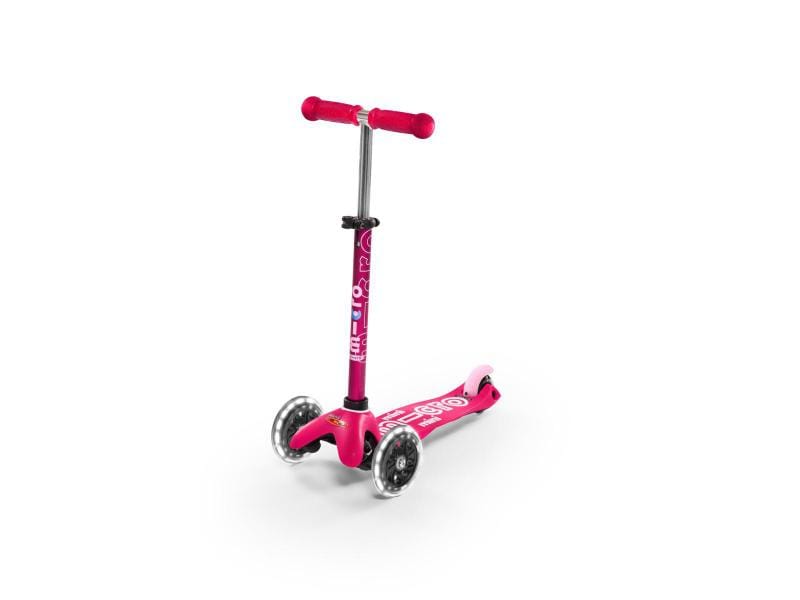 Micro Mobility Kickboard Mini Micro Deluxe  Pink (LED) Kickboard