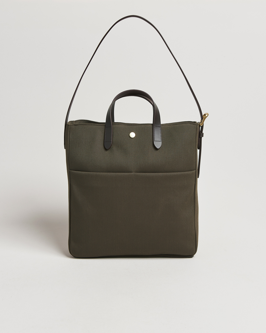 Mismo M/S Field Tote Army/Dark Brown