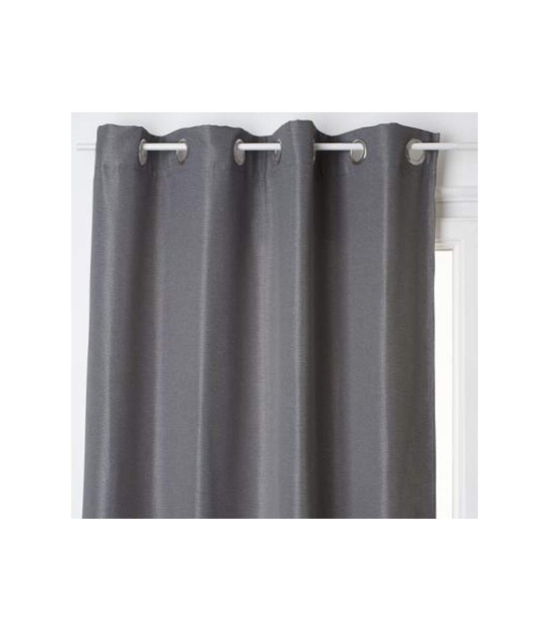 Rideau Occultant Elena 140x260cm Gris Foncé
