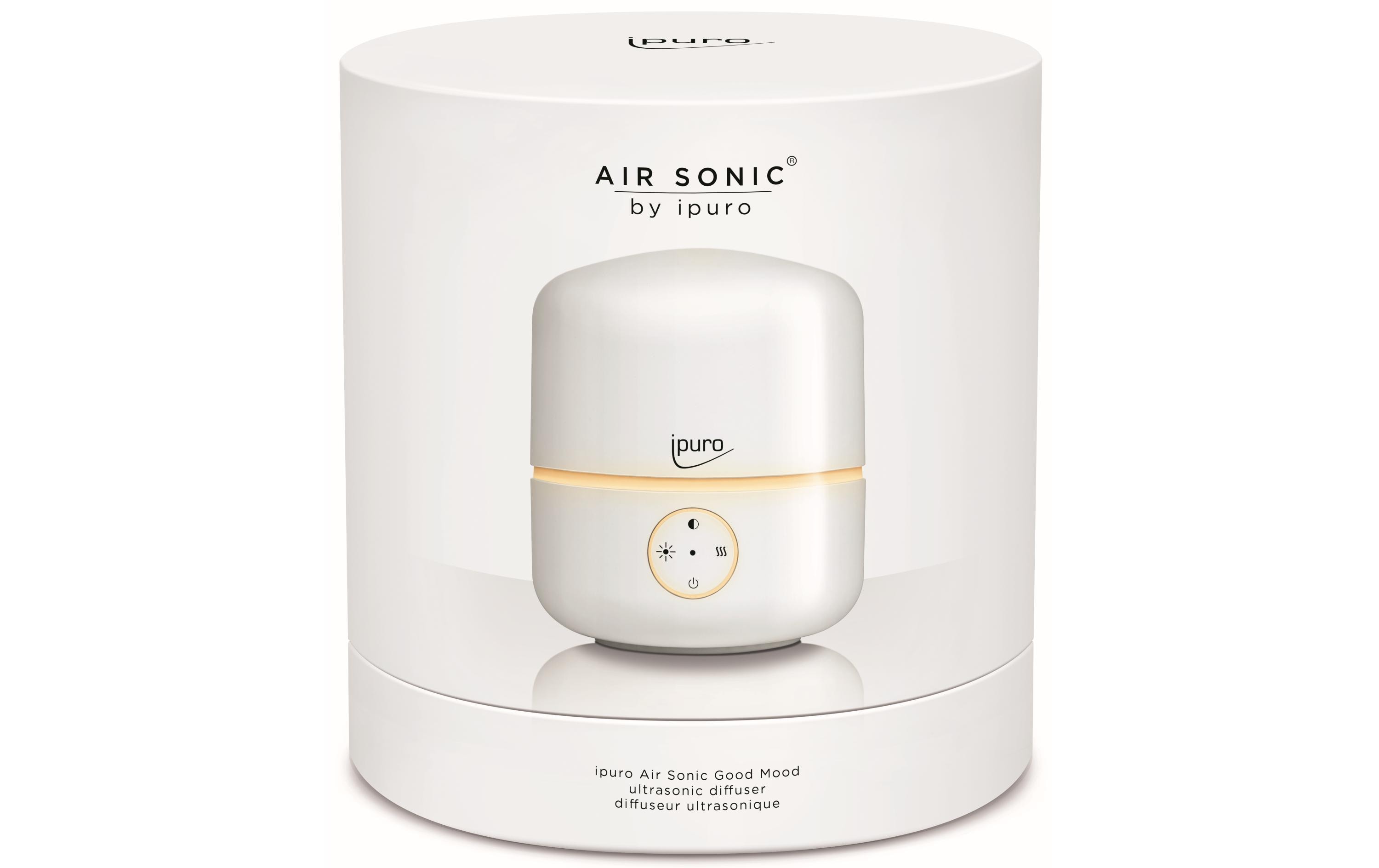 Aromavernebler Air Sonic Good Mood WeissDuftverdampfer mit Fernbedienung