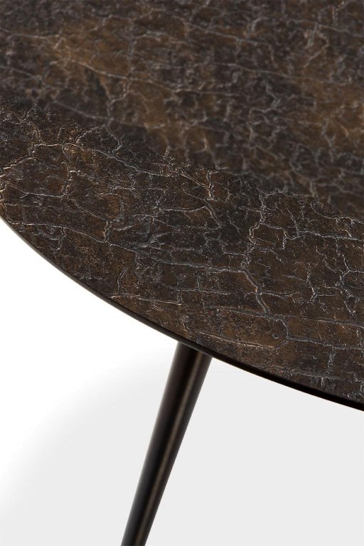 Ethnicraft Luna salontafel 50 lava whiskey