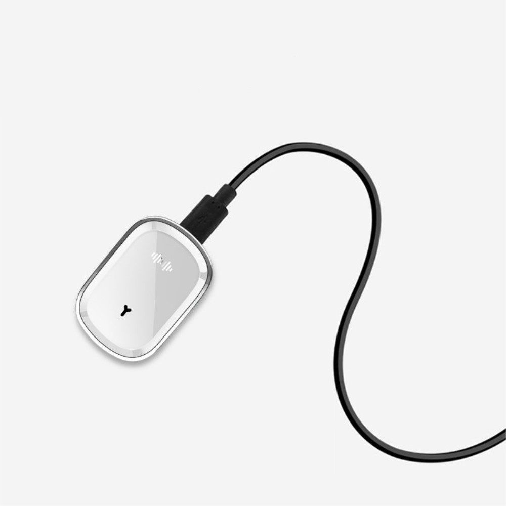 3-Stufen Ultraschall Anti Moskito Insekten / Mücken Schutz Silikon Armband USB Repellent - Schwarz