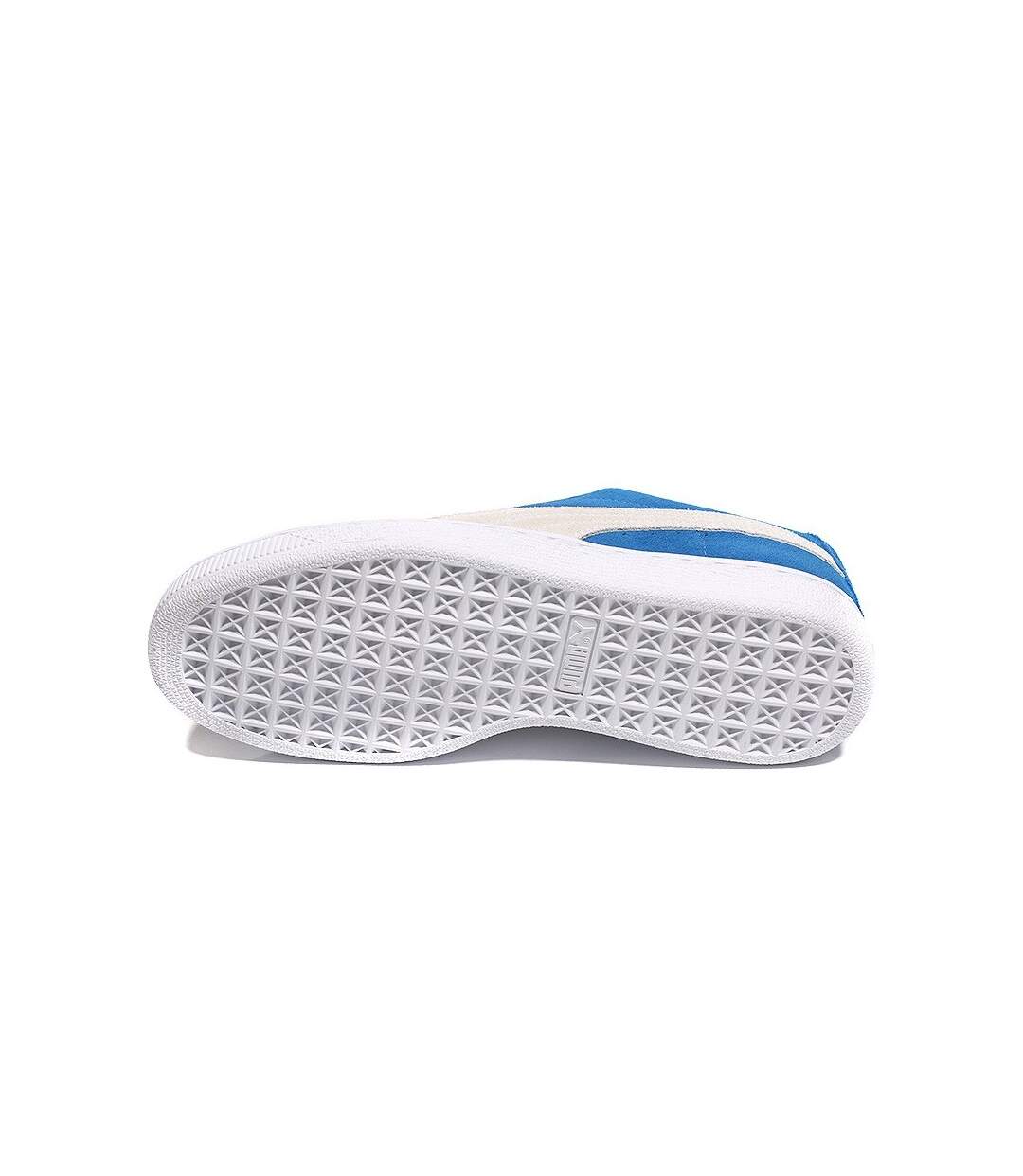Baskets Bleu Mixte Puma Suède Classique