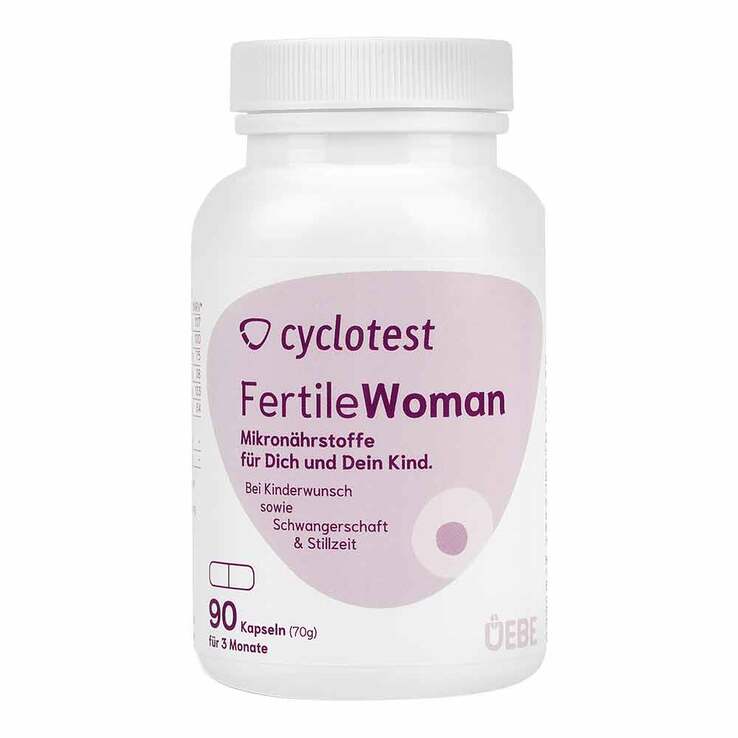 Cyclotest fertile woman Mikronährstoffe Kapseln, 90 St