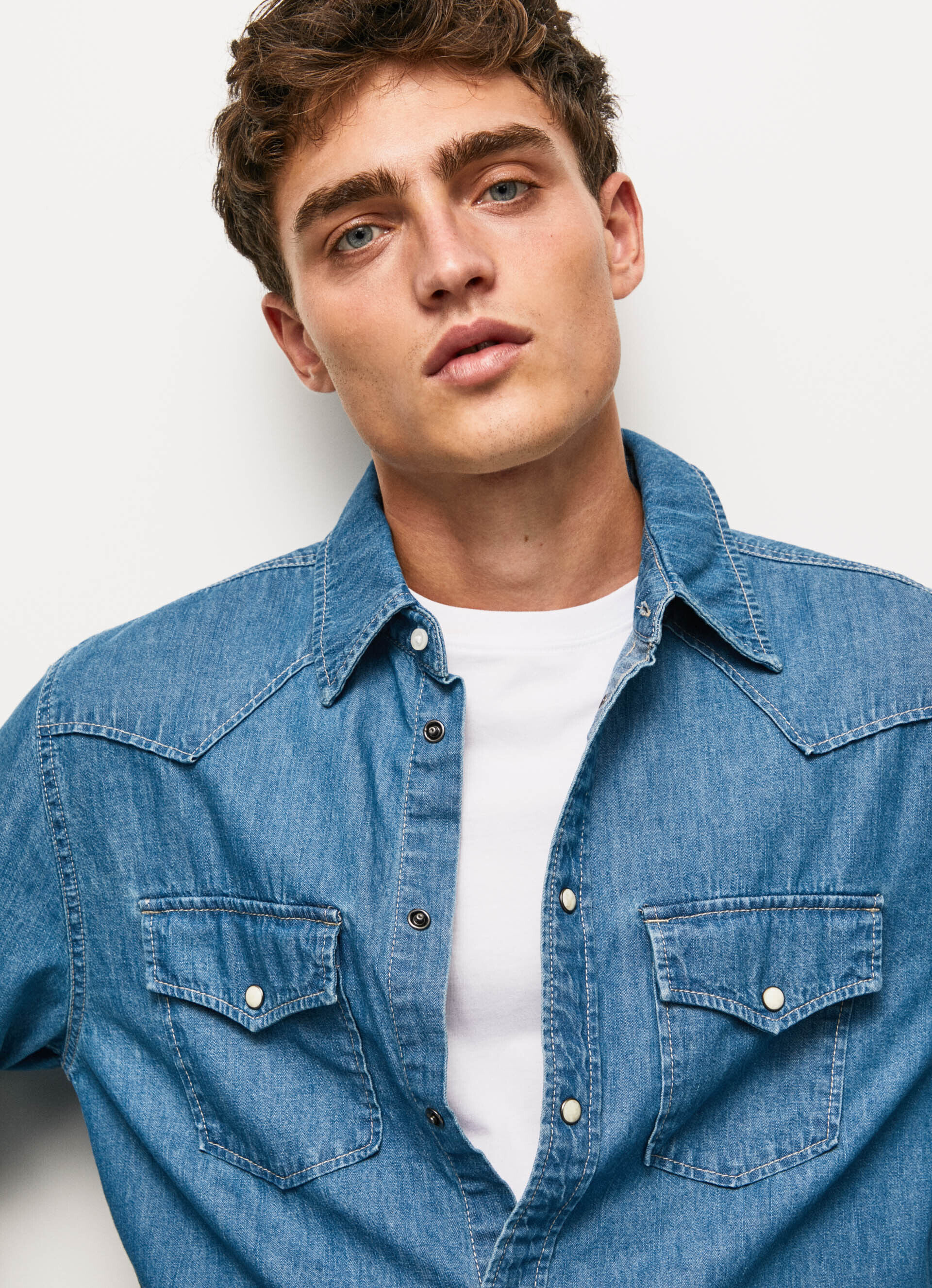 CAMISA JEANS CARSON FIT REGULAR - jeans