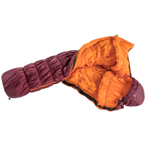 Sac de couchage DEUTER EXOSPHERE -6° SL UMBRA/REDWOOD