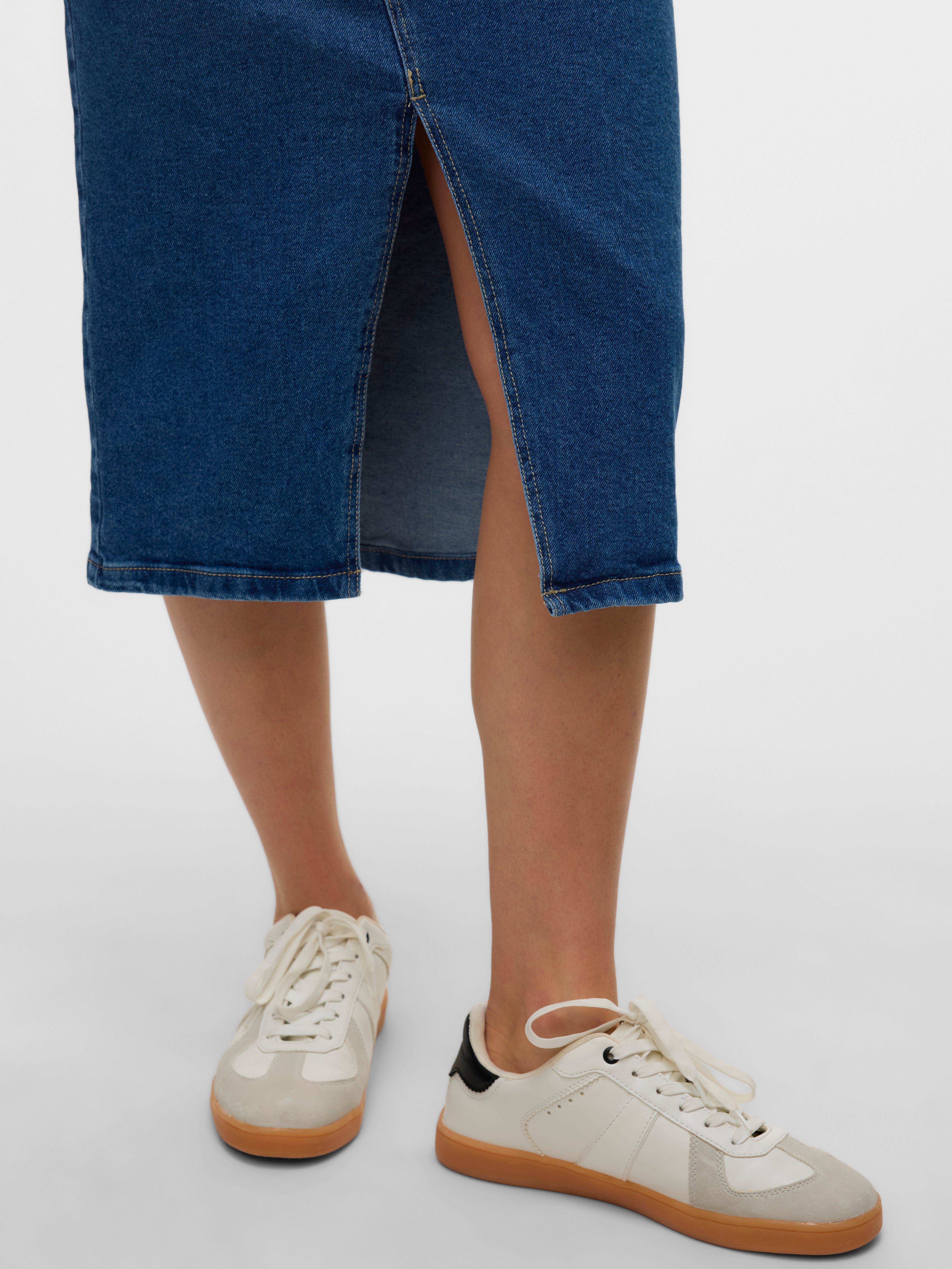 VMNATALIE High waist Midi-rok