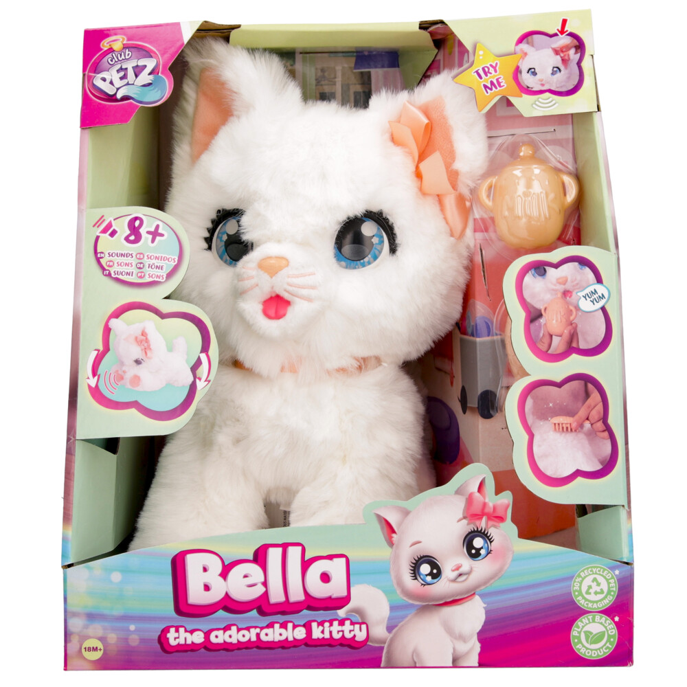 Club Petz Interactive Knuffel Bella de Kat
