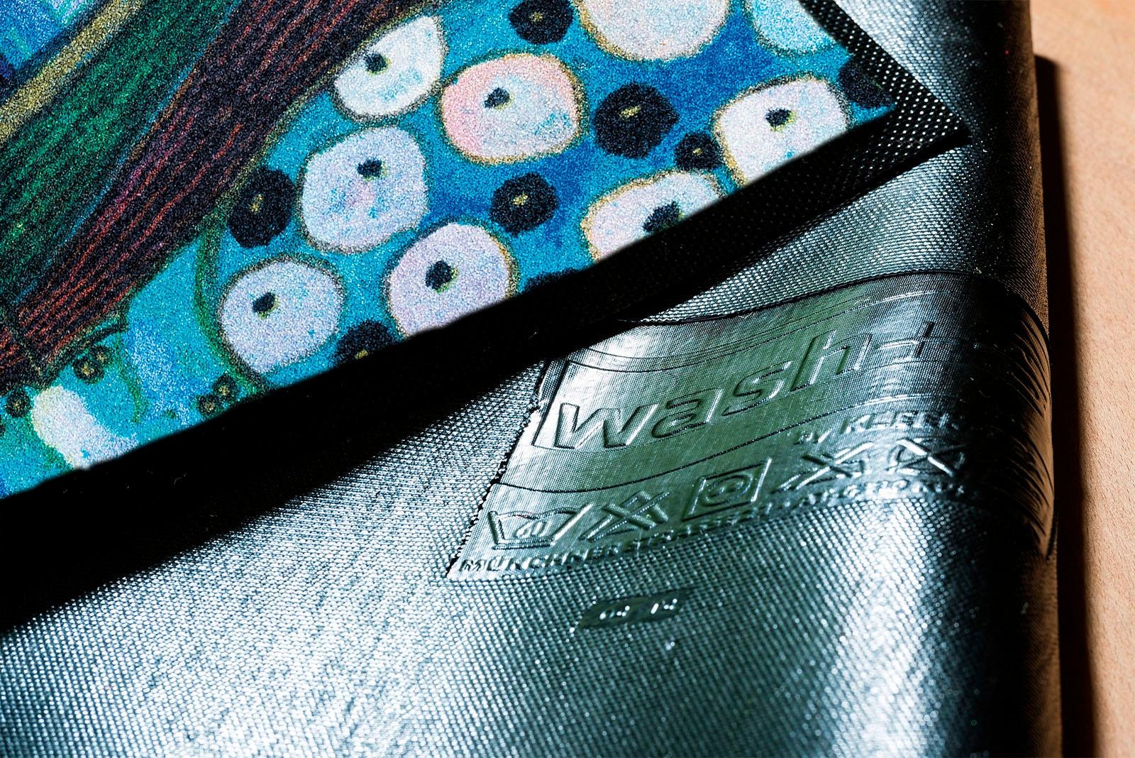 wash+dry by Kleen-Tex Fussmatte »Stadt in Blau« rechteckig 7 mm Höhe Schmutzfangmatte, rutschhemmend, waschbar