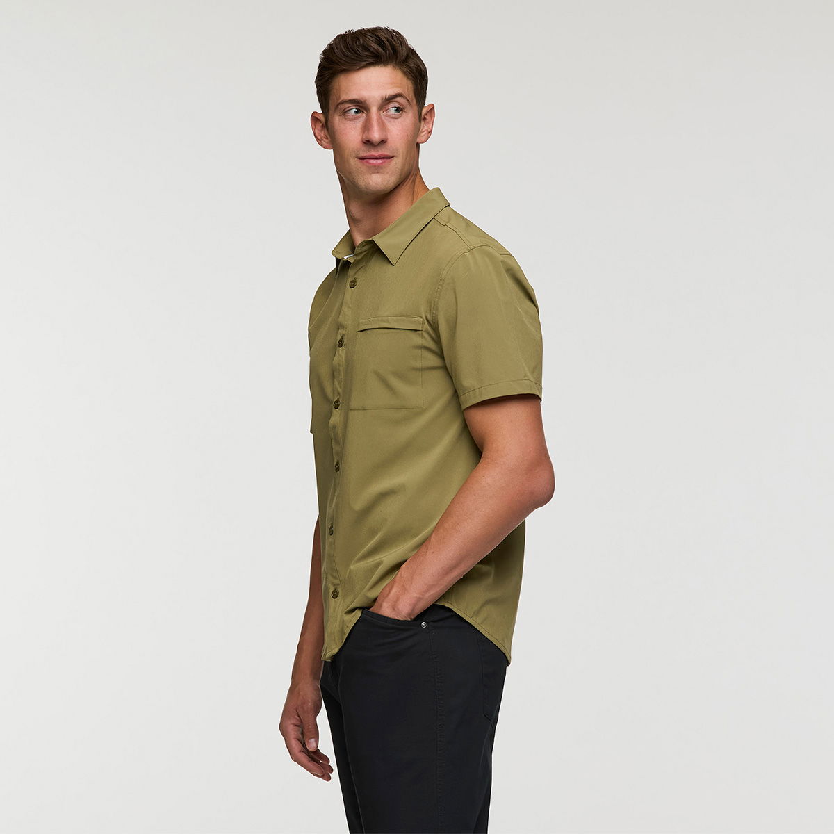 Cotopaxi Cambio Button Up Skjorte, herre (Moss)
