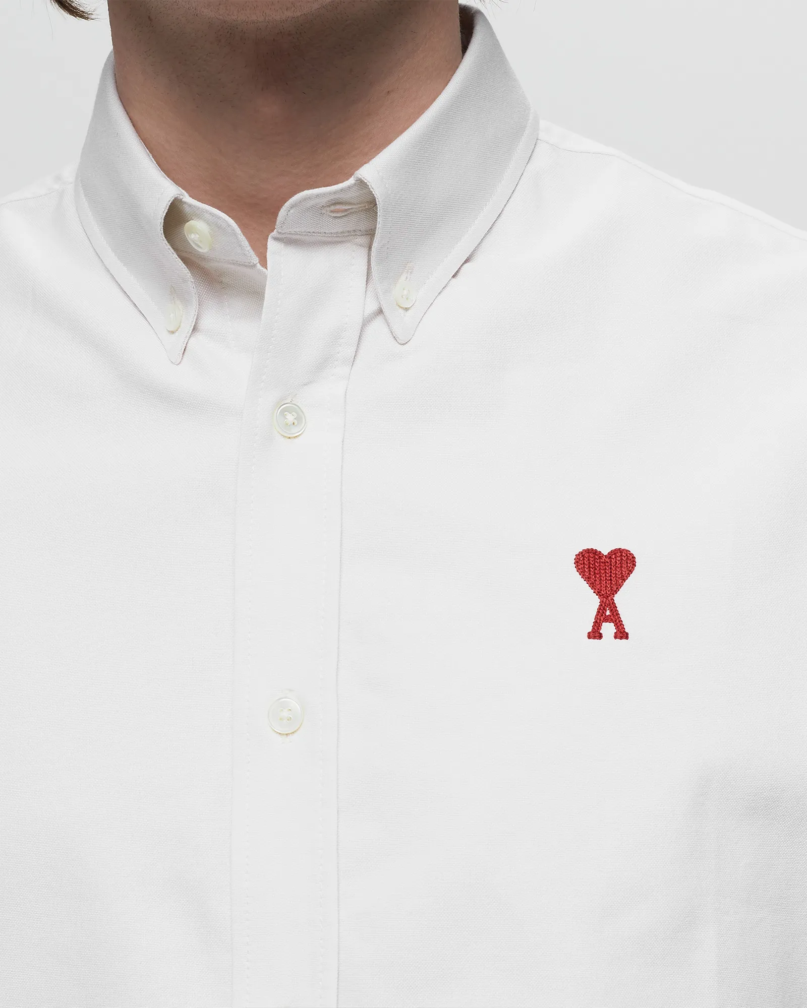 AMI Paris BOXY FIT SL SHIRT