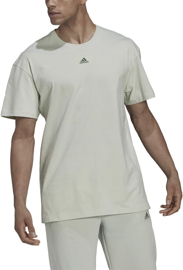adidas Essentials FeelVivid Drop Shoulder T-shirt Hvid