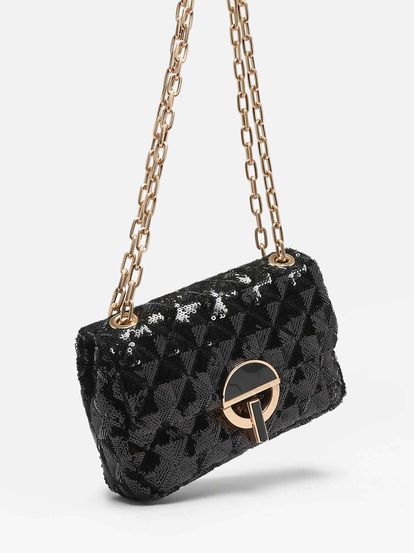 Sac bandoulire Nano Moon  squins VANESSA BRUNO