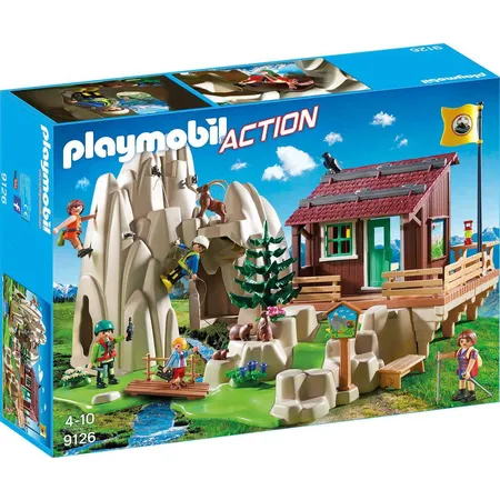 PLAYMOBIL® 9126 Kletterfels mit Berghütte