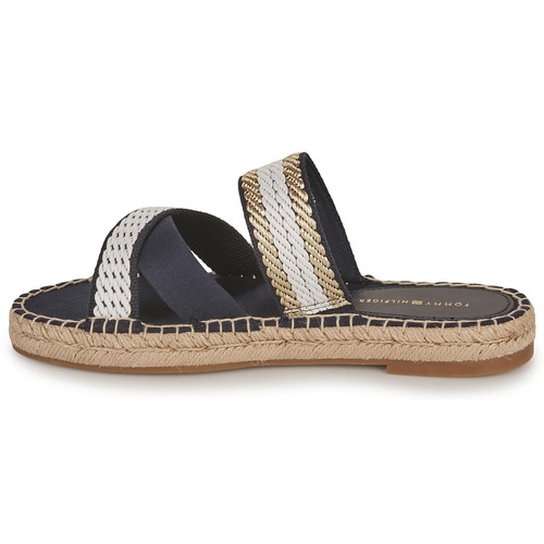 Tommy Hilfiger - GOLDEN WEBBING SANDAL - Marine