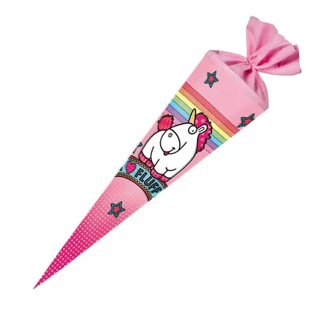 Nestler Schultüte Fluffy 70 cm rund