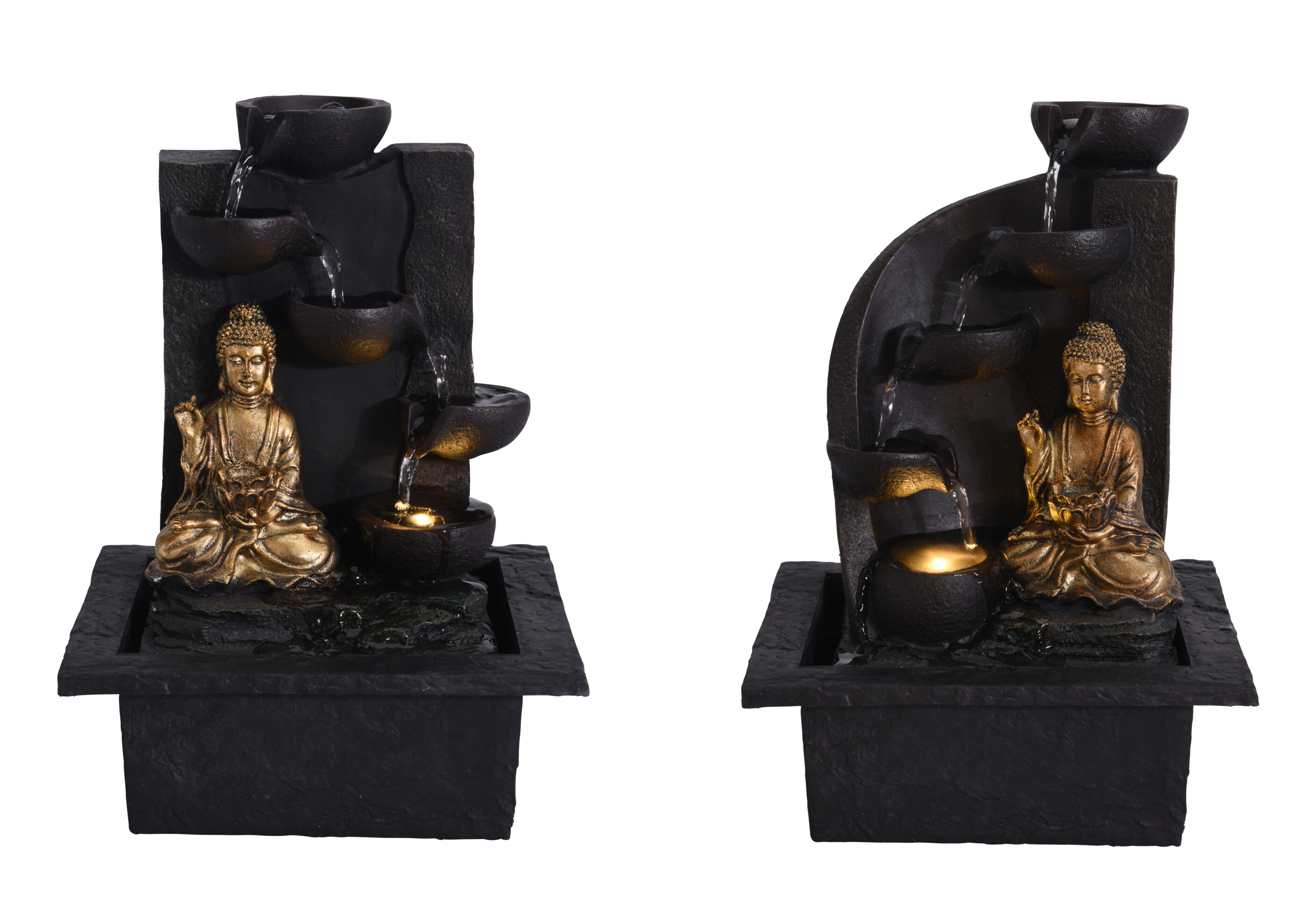 Brunnen Buddha LED