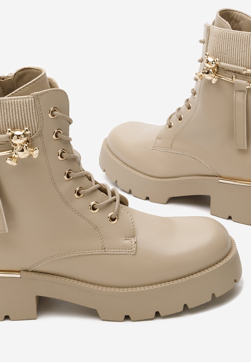 Bottines à lacets femme kaki Eryn V2