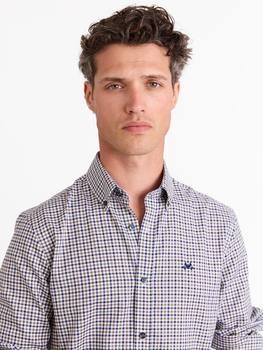 Maurice skjorte - Classic fit Dusty Olive