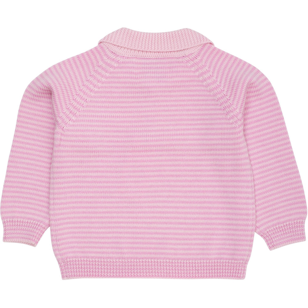 Køb COPENHAGEN COLORS Ballerina/Syringa Stripe Merino Striped Bluse W. Krave
