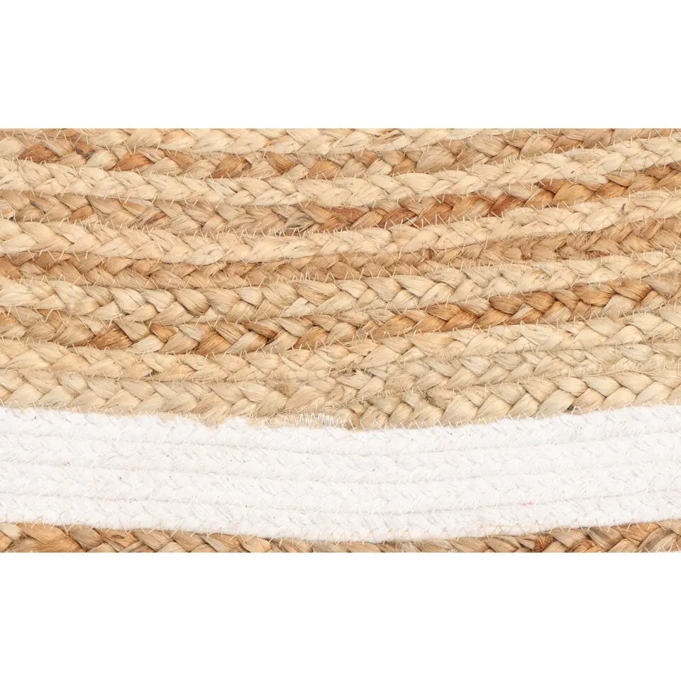 Dutch Lifestyle - Jute - Vloerkleed - 150x150 cm - Beige