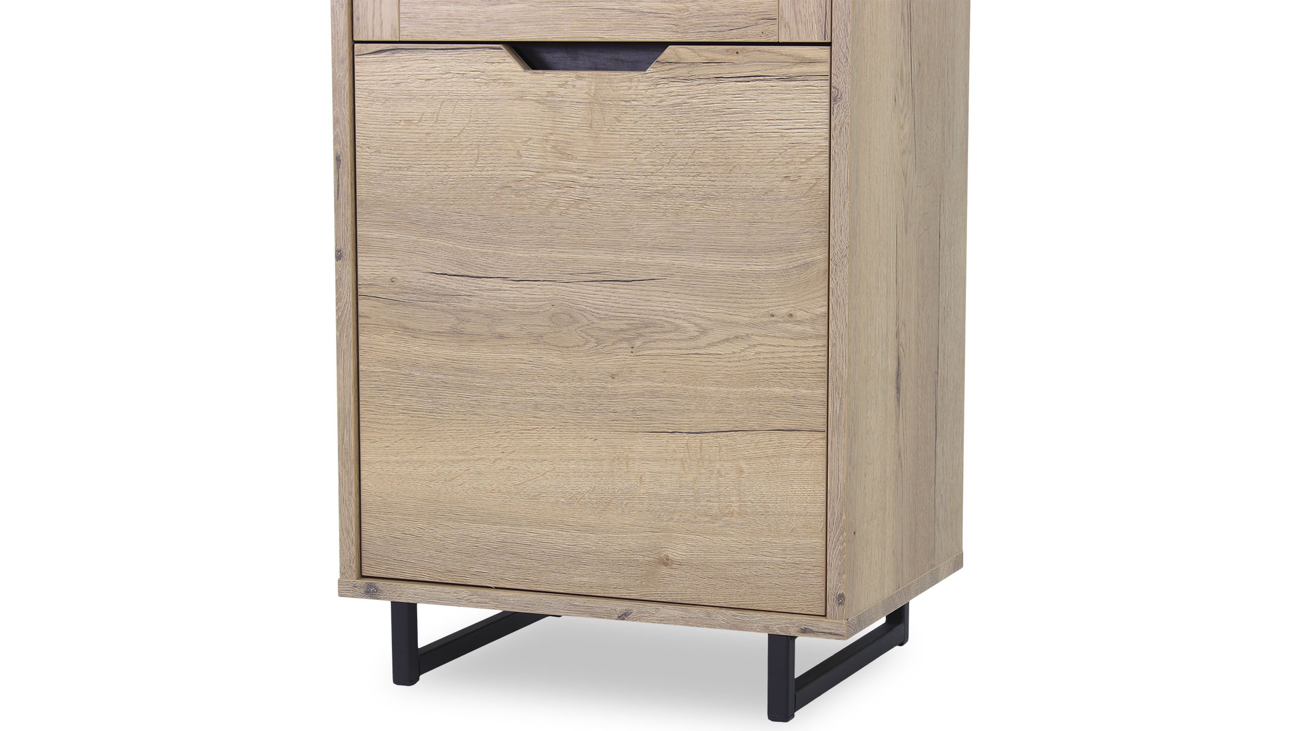 Vitrinekast Manuel - Puerto B63 x D45 x H200 cm