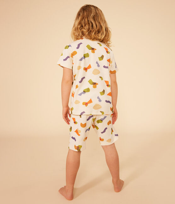 Pyjama short imprimé en coton enfant