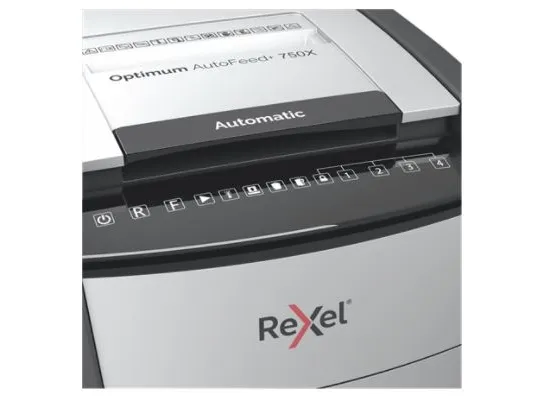 Makulator Rexel Optimum AutoFeed  750X krydsmakulering 4x30 mm (P-4)