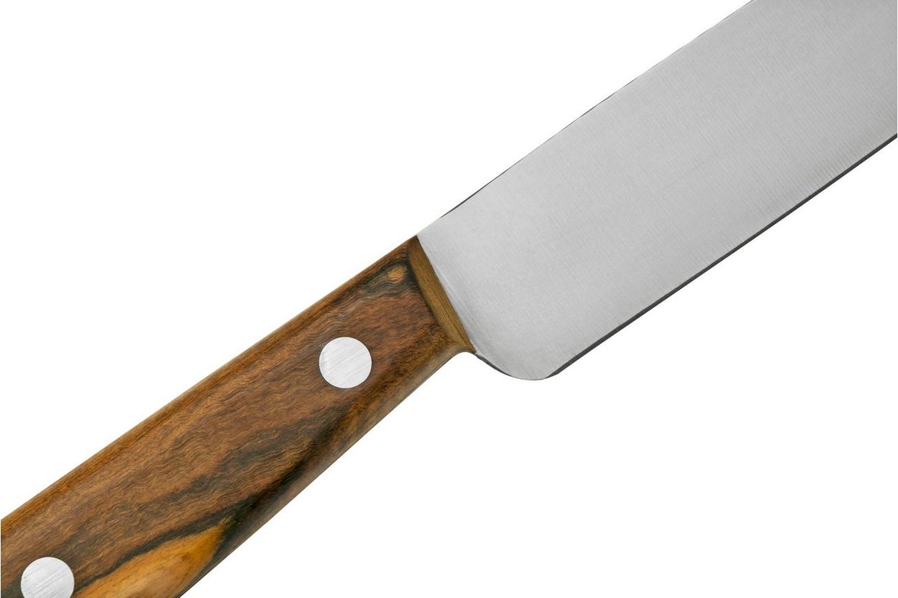 Otter Tafel pistachehout roestvaststaal tafelmes 12,5 cm