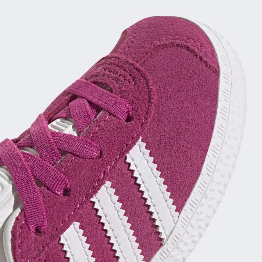 Adidas Original Gazelle Comfort Closure Elastic Laces Shoes Kids