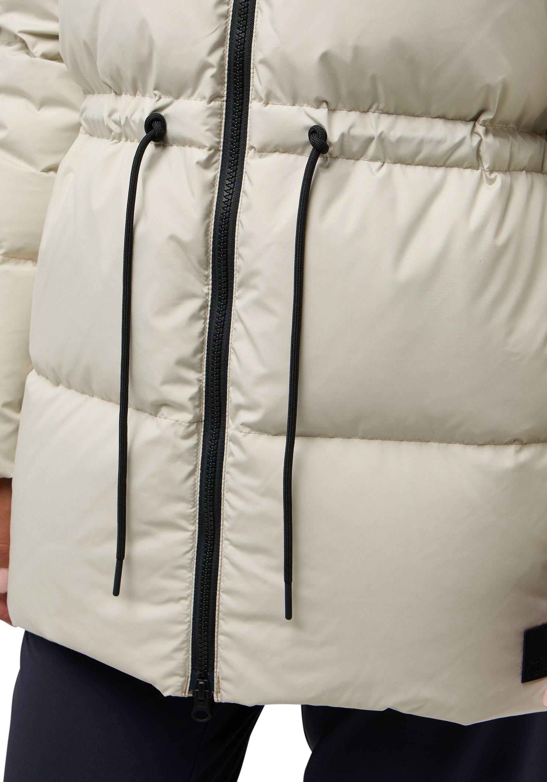 Jack Wolfskin Daunenjacke »KIRSCHALLEE« mit Kapuze Wärmend, winddicht, Übergangsjacke