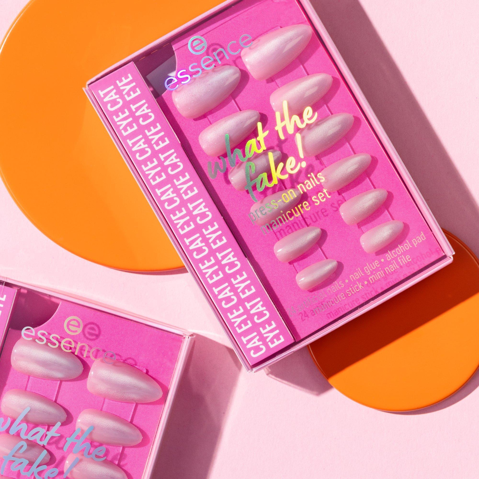 what the fake! PRESS-ON NAILS manicure set