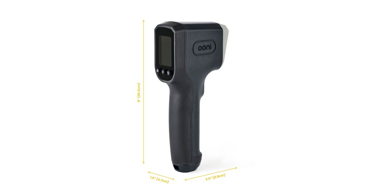 OoniDigitale Infrarood Thermometer 391301  (550°C | hoge resolutie LCD-kleurendisplay)