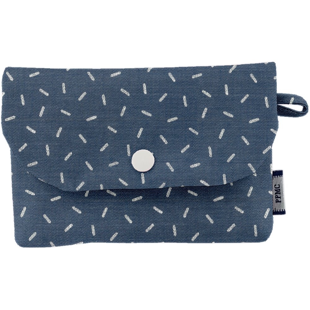Pochette Savon Paille Argent Jean