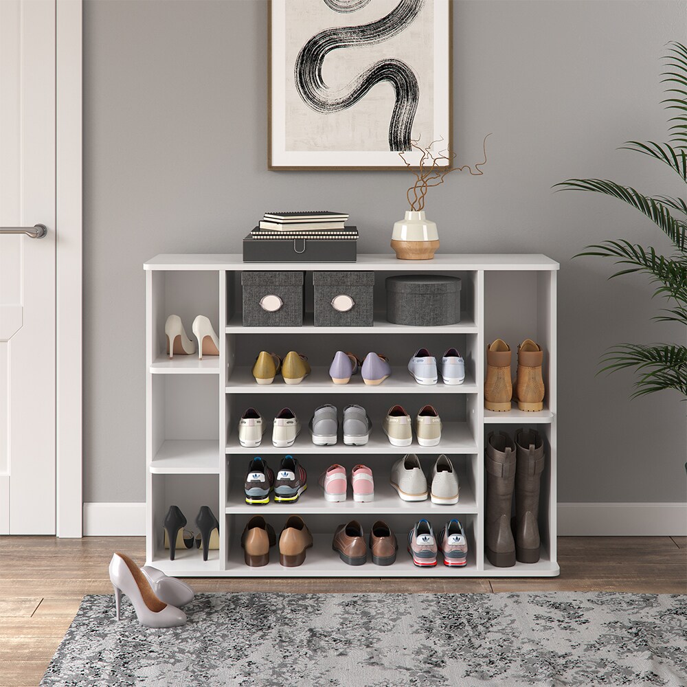 Vicco Schuhschrank Levin weiß Schuhkommode Schuhregal Stiefelfach Schuhablage
