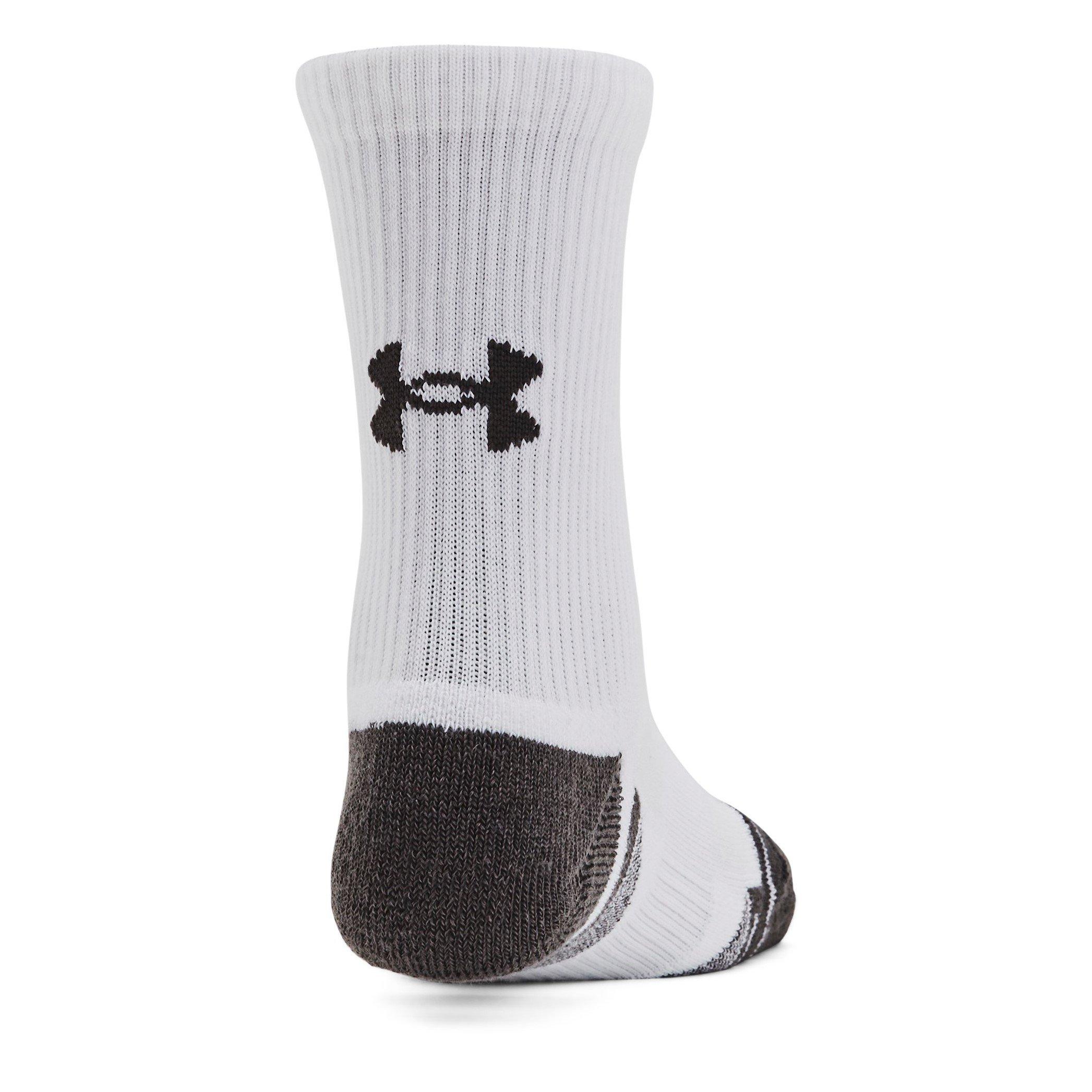 Under Armour UA Performance Tech 3 Pack Crew Socks Kids