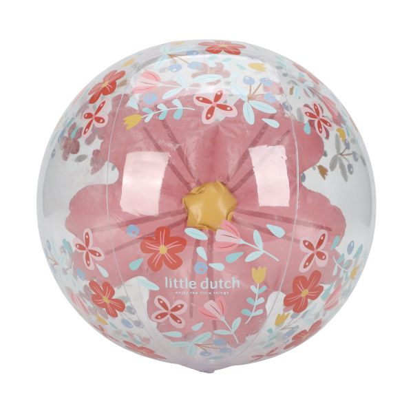 Little Dutch Strandbal – Pink Flowers – 3D Figuur