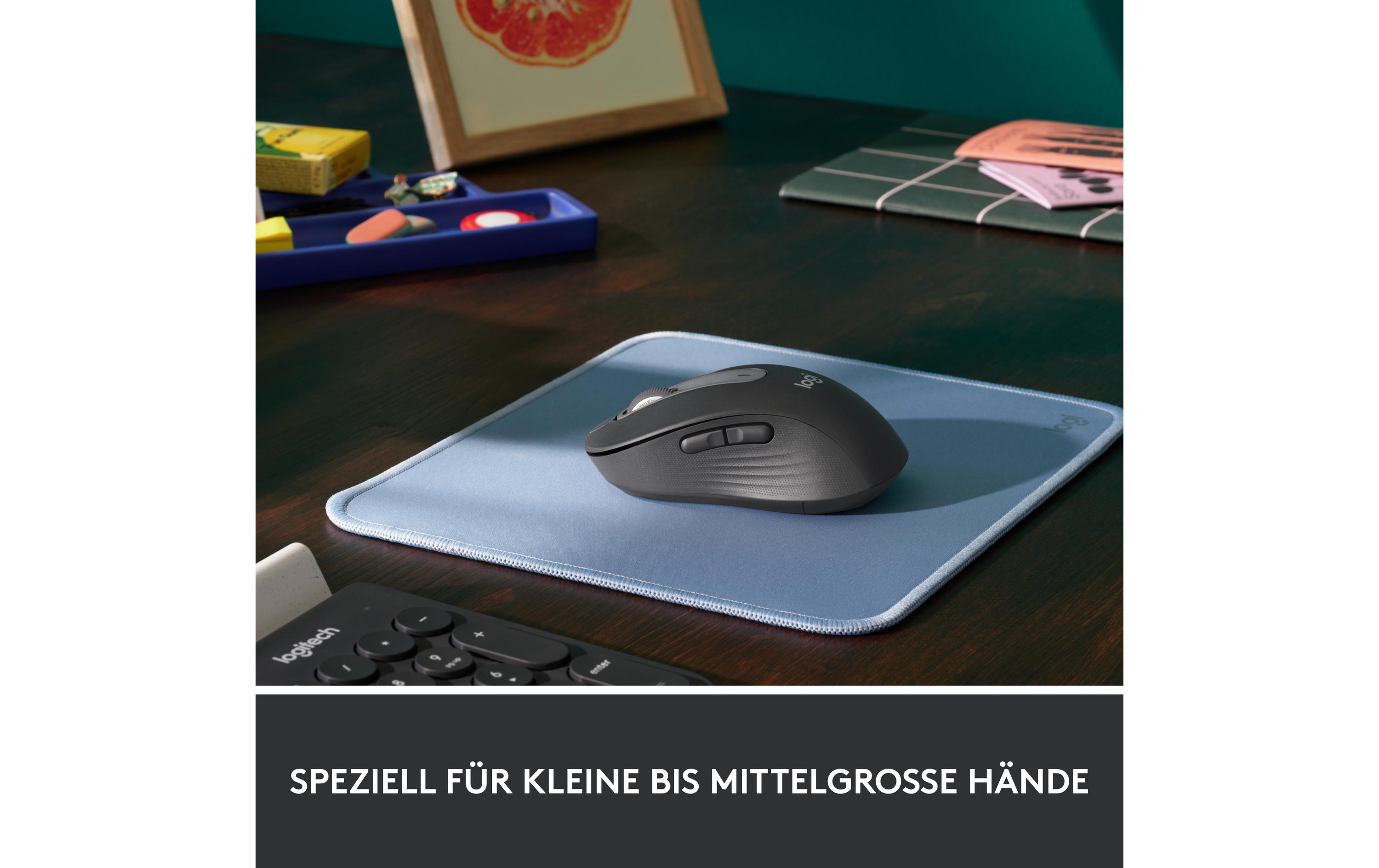 Maus Signature M650 for Business GraphitePräzise Wireless-Maus mit «Logitech SilentTouch»-Technologie